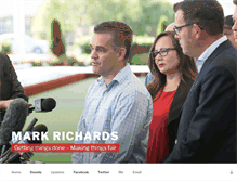 Tablet Screenshot of markrichards.com.au